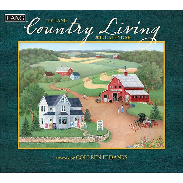Lang Calendars Lang Folk Art Special Edition Wall Calendar: The LANG Folk Art Wall Calendar is decorated with monthly folk art by Mary Singleton of townspeople in the rural countryside enjoying seasonal ac American Dream Wall Calendar, Lang Folk Art by Lang Companies. $